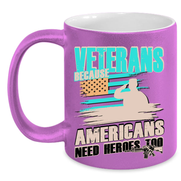 Cool Gift For Americans Coffee Mug, Veterans Accent Mug