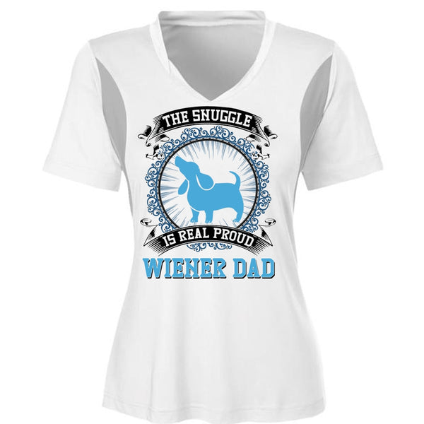 The Snuggle Is Real Proud Wiener Dad T Shirt, I Love My Dog T Shirt, Awesome T-Shirts
