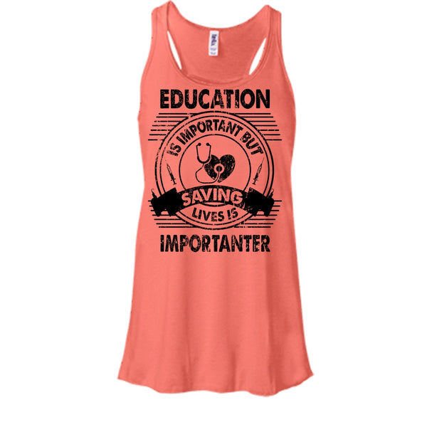 Education Is Important T Shirt, Coolest Nurse T Shirt, Awesome t-shirts