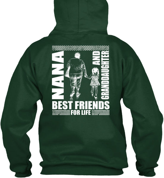 Nana And Granddaughter Best Friend T Shirt, Being A Nana T Shirt
