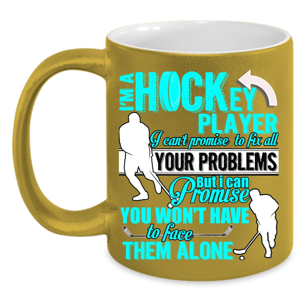 I'm A Hockey Player Coffee Mug, Cute Hockey Player Coffee Cup