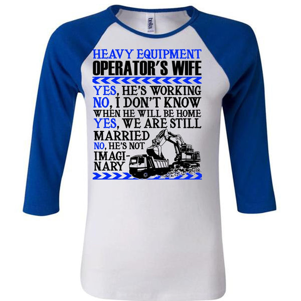 Heavy Equipment Operator's Wife T Shirt, I Love Wife T Shirt, Awesome T-Shirts