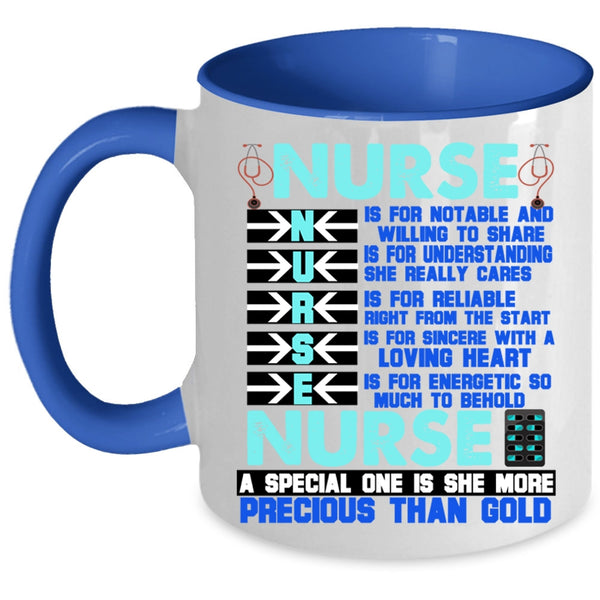 Awesome Gift For Nurse Coffee Mug, Nurse Accent Mug
