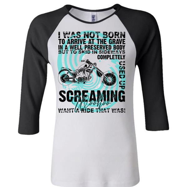 I Was Not Born To Arrive T Shirt, I Love Biking T Shirt, Awesome T-Shirts