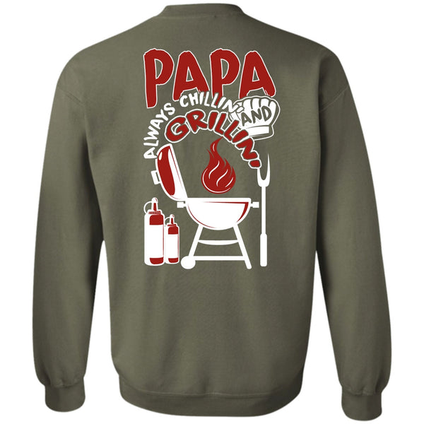 Being A Chef T Shirt, I Love Papa Sweatshirt