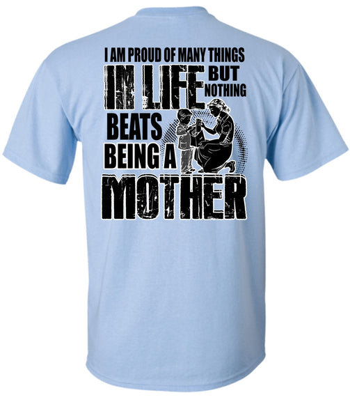 Being A Mother T Shirt, I Love Mom T Shirt