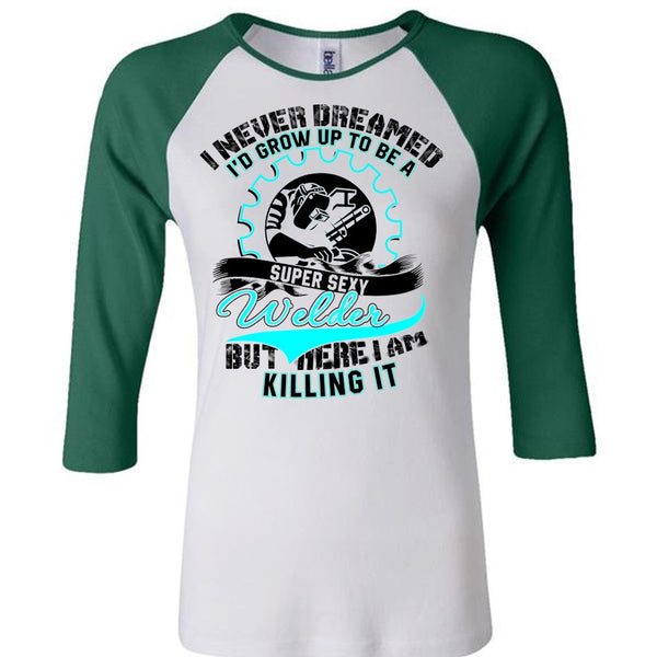 I'd Grow Up To Be A Welder T Shirt, I Love Welder T Shirt, Awesome T-Shirts