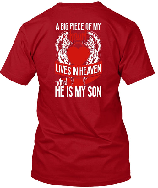 He Is My Son T Shirt, Lives In Heaven T Shirt