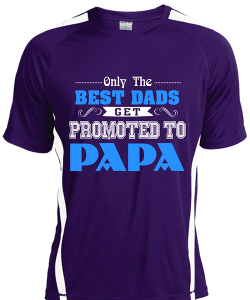 Only The Best Dads Get Promoted To Papa T Shirt, Being A Papa T Shirt, Father's Day T Shirt
