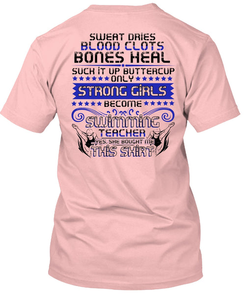 Become Swimming Teacher T Shirt, I Love Swimming T Shirt