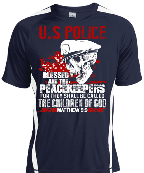 US Police T Shirt, The Children Of God T Shirt, Cool Shirt