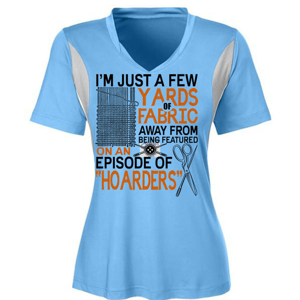 I'm Just A Few Yards Fabric T Shirt, I Love Knitter T Shirt, Awesome T-Shirts