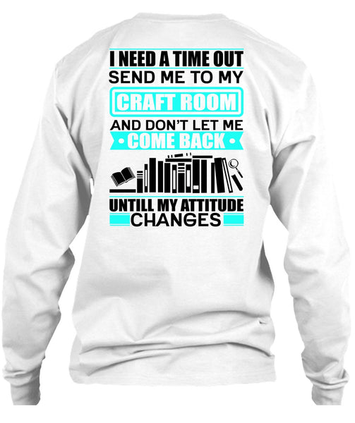 Send Me To My Craft Room T Shirt, I Love Book T Shirt