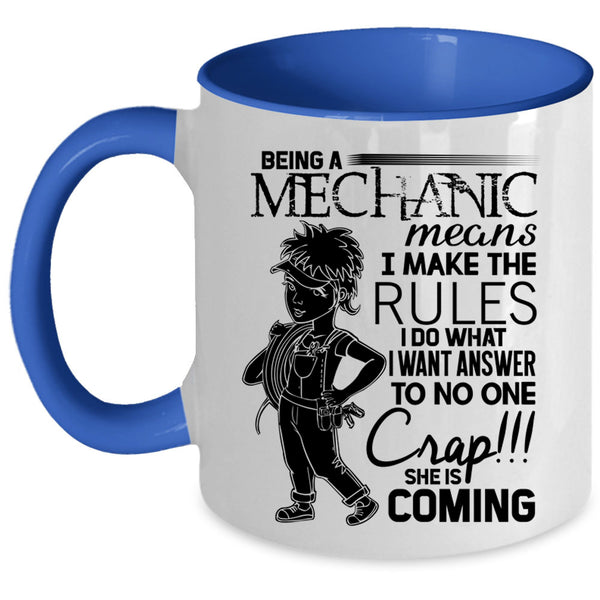 Cute Gift For Mechanics Coffee Mug, Being A Mechanic Accent Mug