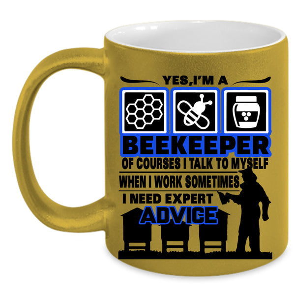 Gift For Beekeeper Coffee Mug, I'm A Beekeeper Accent Mug