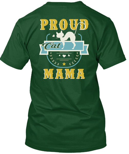Proud Cat Mama T Shirt, I Love My Cat T Shirt