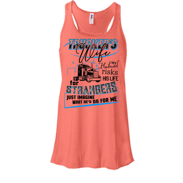 Trucker's Wife T Shirt, Coolest Trucker's Wife Tank Top
