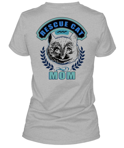 Rescue Cat Mom T Shirt, Being A Mother T Shirt