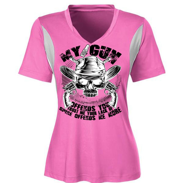 My Gun Offends You T Shirt, I Love Gunning T Shirt, Awesome T-Shirts