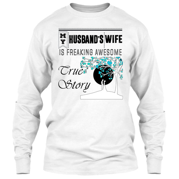 My Husband's Wife T Shirt, Coolest Wife T Shirt