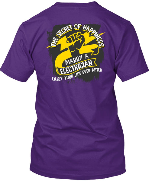 Marry A Electrician T Shirt, Being An Electrician T Shirt
