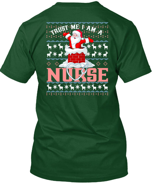 Trust Me I Am A Nurse T Shirt, This Girl Loves Christmas T Shirt