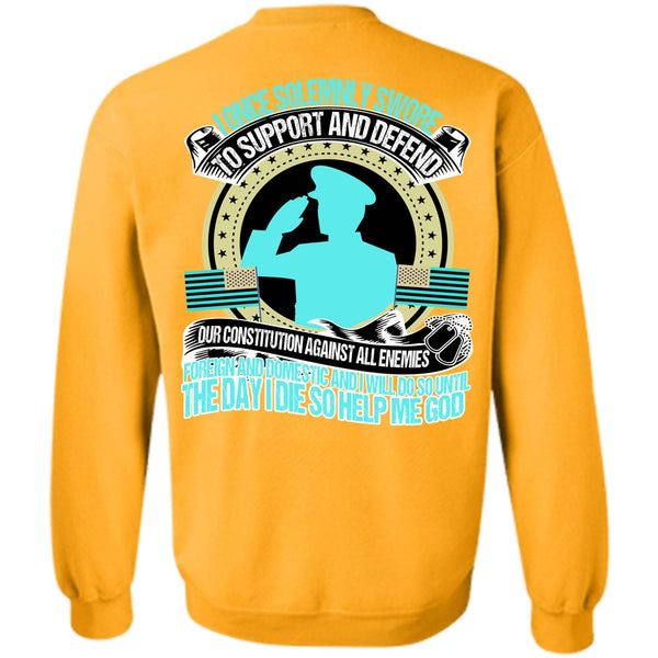 I Love Veteran T Shirt, I Once Solemnly Swore Sweatshirt