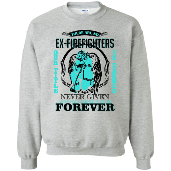 Gift For Firefighter T Shirt, He Is The Fire In My Heart Sweatshirt