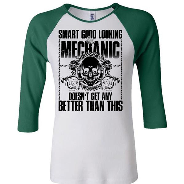Smart Good Looking Mechanic T Shirt, I Love Mechanic T Shirt, Awesome T-Shirts