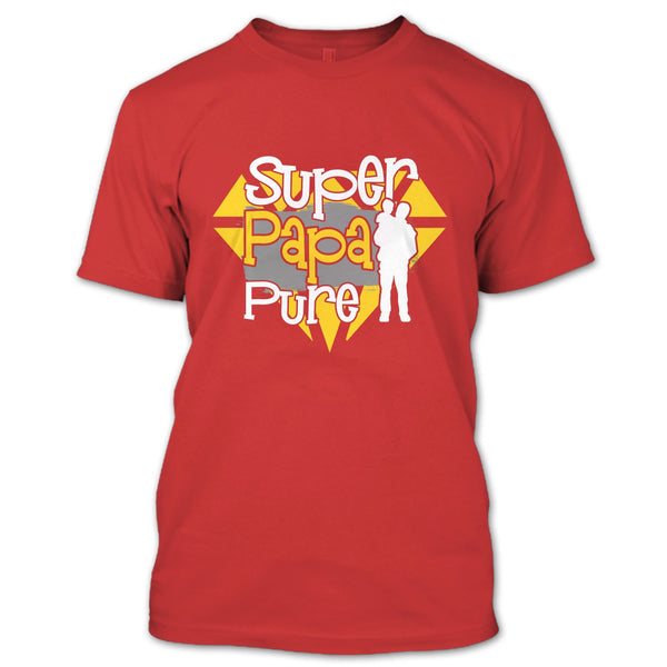Papa Pure T Shirt, Father's Day Gift T Shirt