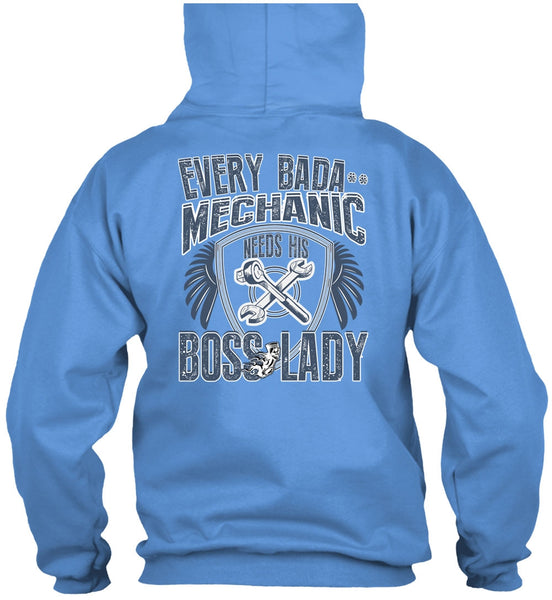 Mechanic Needs His Boss Lady T Shirt, I Love Mechanic T Shirt