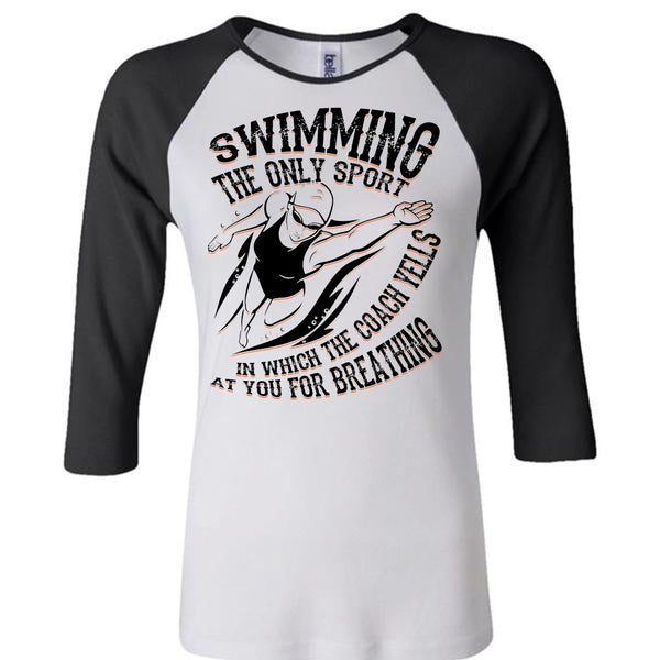 Swimming The Only Sport T Shirt, I Love Swimming T Shirt, Awesome T-Shirts