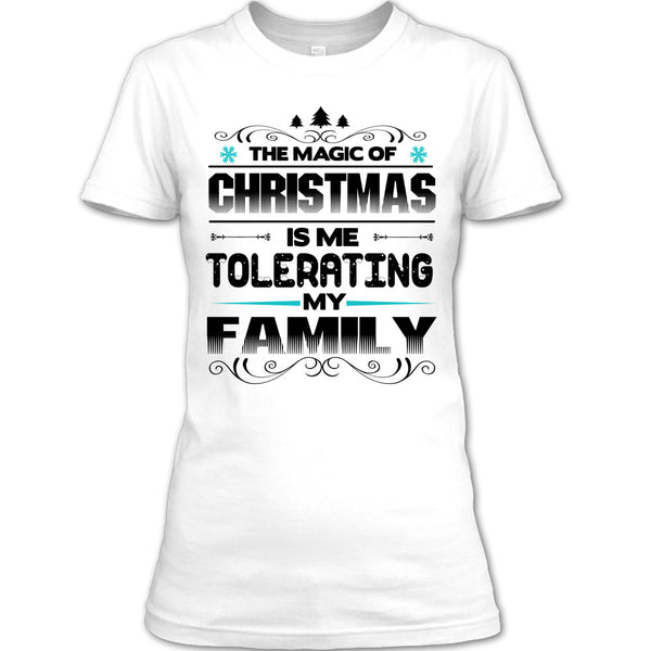 The Magic Of Christmas T Shirt, Coolest Merry Christmas T Shirt