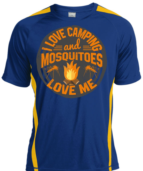 I Love Camping And Mosquitoes Love Me T Shirt, Being A Camper T Shirt, Cool Shirt