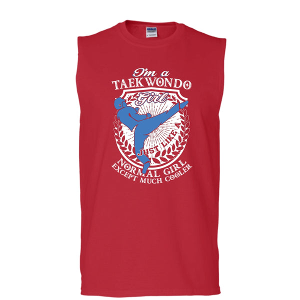 I'm A Figure Skating Girl T Shirt, Coolest Figure Skating Girl Tank Top (Men's Cotton Sleeveless)