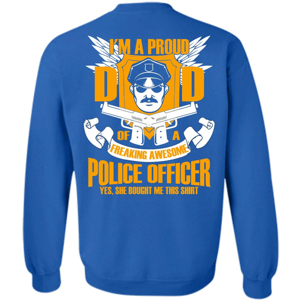 Freaking Awesome Police Officer T Shirt, I Love Police Sweatshirt
