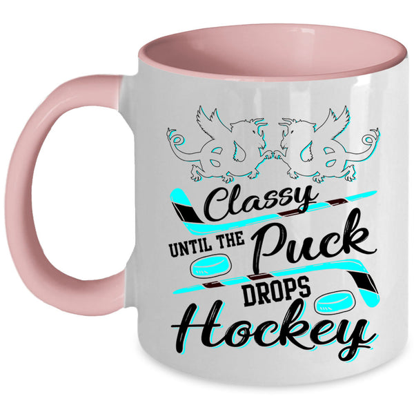 Funny Hockey Coffee Mug, Awesome Hockey Player Accent Mug