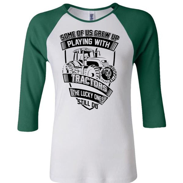 Playing With Tractors T Shirt, I Love Trucking T Shirt, Awesome T-Shirts
