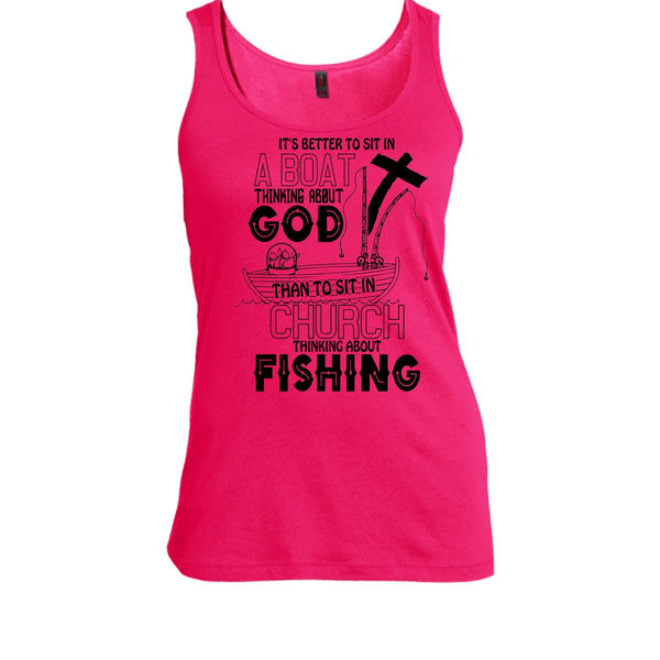It's Better To Sit In A Boat T Shirt, I Love Fishing T Shirt, Awesome t-shirts