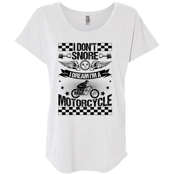 I Dream I'm A Motorcycle T Shirt, I Love Biker T Shirt, Awesome T-Shirts