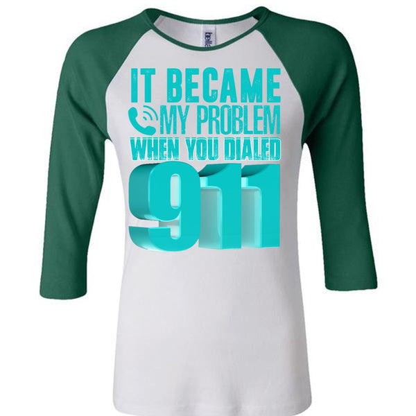 It Became My Problem T Shirt, I Love Police T Shirt, Awesome T-Shirts