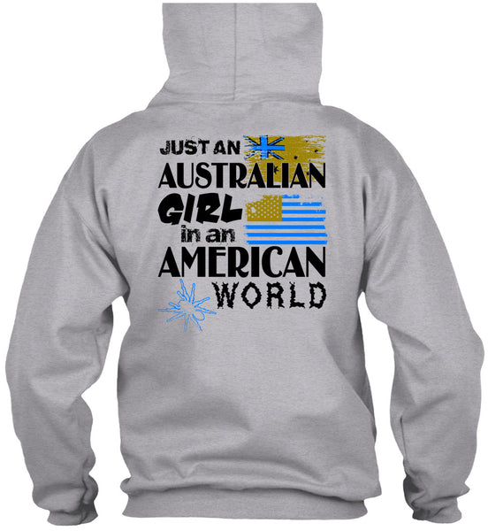 Just An Australian Girl In An American World T Shirt, Wait For Halloween T Shirt