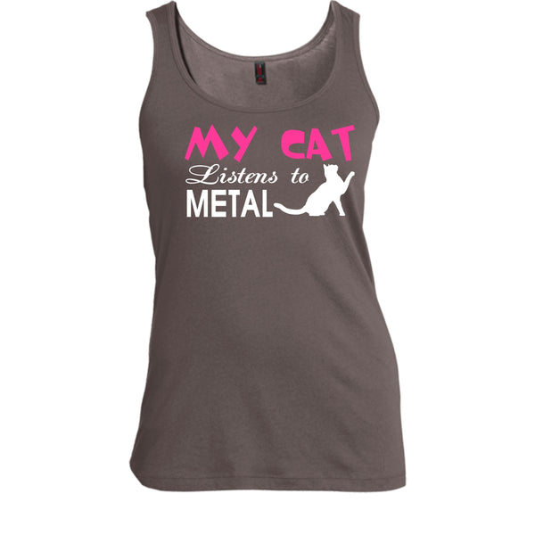 My Cat Listens To Metal Shirt, Cool Cat Shirt