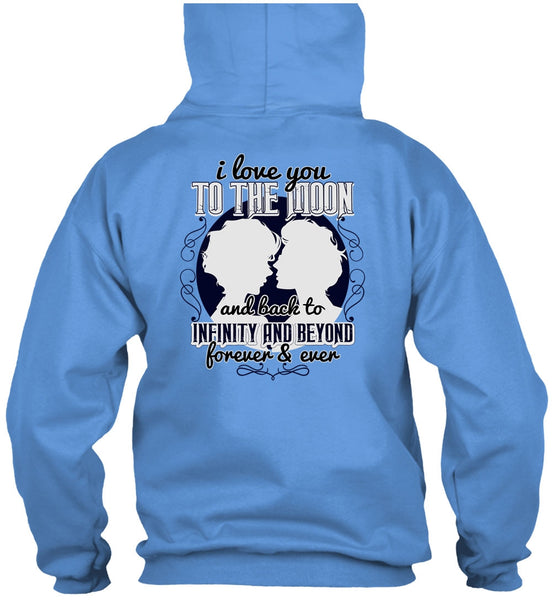 I Love You To The Moon And Back T Shirt, I Love My Wife T Shirt