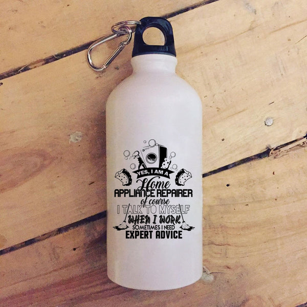 I Am A Home Appliance Repairer 20 oz Stainless Steel Bottle,Cool Outdoor Sports Water Bottle