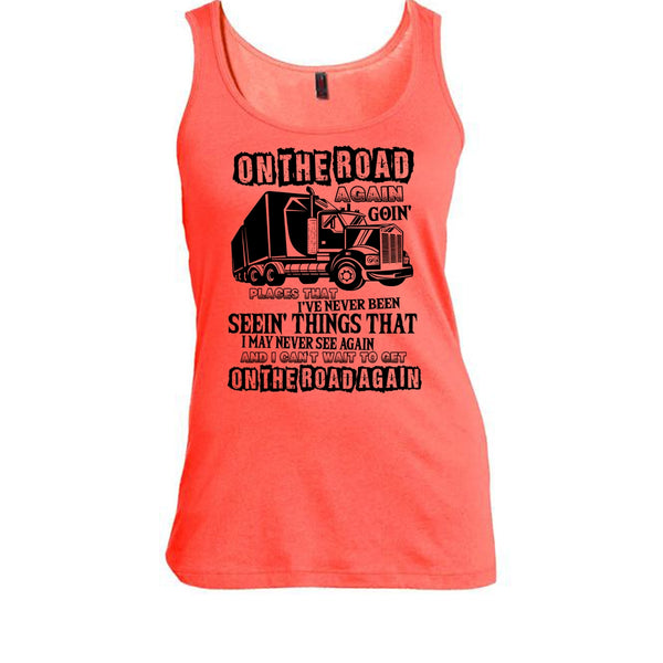 On The Road Again T Shirt, Coolest Trucker Ever T Shirt, Awesome t-shirts