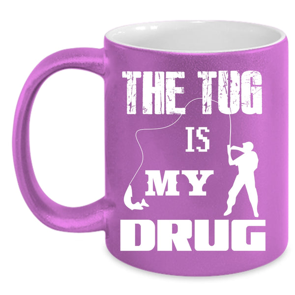 I Love Fishing Coffee Mug, Funny Gift For Fisher Coffee Cup