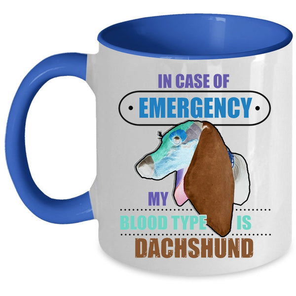 Gift For Dog Lovers Coffee Mug, My Dachshund Accent Mug