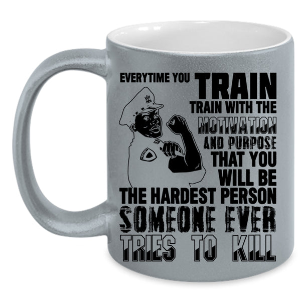 Funny Gift For Policeman Coffee Mug, Cool Policeman Accent Mug