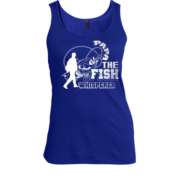 Papa The Fish Whisperer T Shirt, Coolest Hooker Tank Top